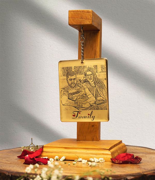 Family Printed Tabletop Photo Frame